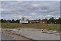 Derelict buildings on former RAF Finningley