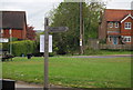 Sussex Border Path sign, Horsted Keynes