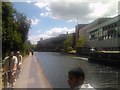 Canalside flats past the St Pancras Way bridge #3