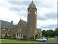 Clock tower at Lucy Sanderson