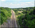 The Cotswold Line at Combe