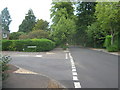 Road junction on Broadwater Down