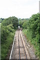 SW7639 : The Falmouth - Truro branch line at Trewedna by Rod Allday