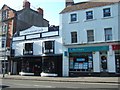 Charity shop in a historical building, Bridport