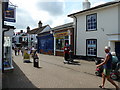 Street entertainer in the High Street