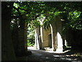 The remains of the Gatehouse to Standish Court