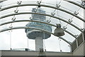 Shopping mall roof at Liverpool Central Station