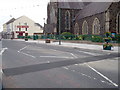 New Pedestrian Zone,Church Street alongside St. Mark