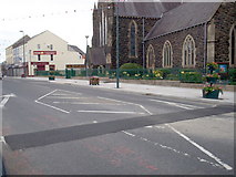 J0153 : New Pedestrian Zone,Church Street alongside St. Mark's Church by P Flannagan