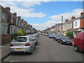 View to the west from end of David Street