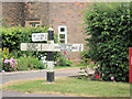 Road sign in Rothwell