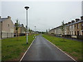 Footpath on former railway