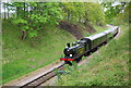 TQ3730 : Steam train on the Bluebell Line by N Chadwick