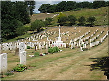 TR1935 : Shorncliffe Military Cemetery by Oast House Archive