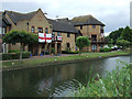 Riverside housing by the Stort Navigation