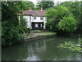 Building at Sheering Mill Lock