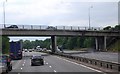 A142 bridge over the A14, junction 37