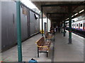 New benches at West Kensington Station