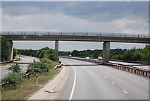 TL5251 : Bridge crossing the A11 by N Chadwick