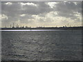 SU4305 : Fawley Refinery from across Southampton Water by Christopher Hilton