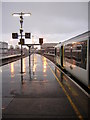 London Bridge Station, March shower