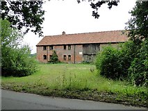 TG1401 : Partially Converted Barn at Capslough Farm by Adrian S Pye