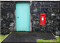 Door and postbox, Bangor