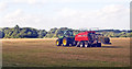 Baling hay near Hudnall