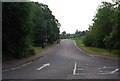 Slip road on to the A11, Eaton