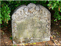 SO9422 : 17th century grave, St Mary's Church, Cheltenham by Brian Robert Marshall
