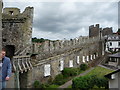 Part of Conwy town walls