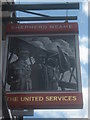 United Services Pub Sign