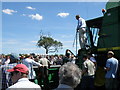 Auctioneer at Work, New Leys Farm near Ringstead