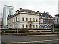 Cardiff : former Custom House and York Hotel