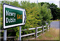 Direction sign, Banbridge