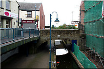 SJ9698 : Stalybridge:  Huddersfield Narrow Canal, Bridge 101 by Dr Neil Clifton