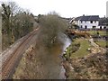 Railway and stream, Luxulyan