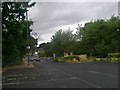 Entrance to Northfield station car park