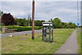 Telephone kiosk at Llanbedr