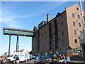 Warehouse converted into flats at Wells-next-the-Sea