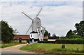 TM2564 : Saxtead Green Post Mill by Ashley Dace