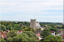 TM4249 : Orford Castle - View of St. Bartholomew by Ashley Dace