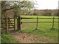 Kissing gate near Clapton in Gordano