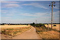 Farm track and footpath, Belchamp St Paul