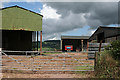 Kentisbeare: barns at Court Barton Farm