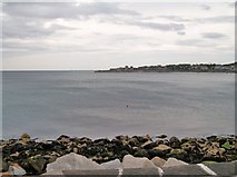 O2528 : View across Scotsman's Bay to the Forty Foot at Dalkey by Eric Jones