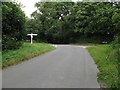 Crossroads of Etchingwood Lane and Sandy Lane