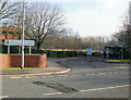 Entrance to ambulance headquarters, Cwmbran