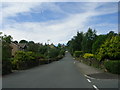 Looking up Butt Lane from Carr View Road