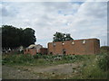 Derelict farm buildings, Great Hale Drove